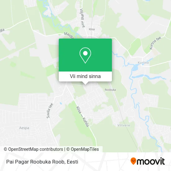 Pai Pagar Roobuka Roob kaart
