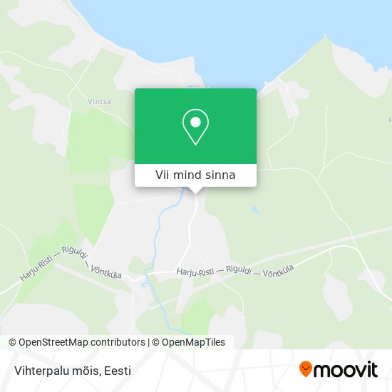 Vihterpalu mõis kaart