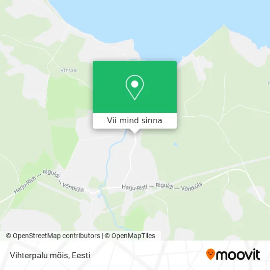 Vihterpalu mõis kaart