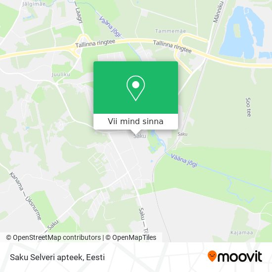 Saku Selveri apteek kaart
