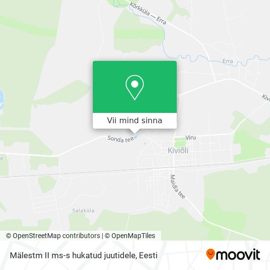Mälestm II ms-s hukatud juutidele kaart