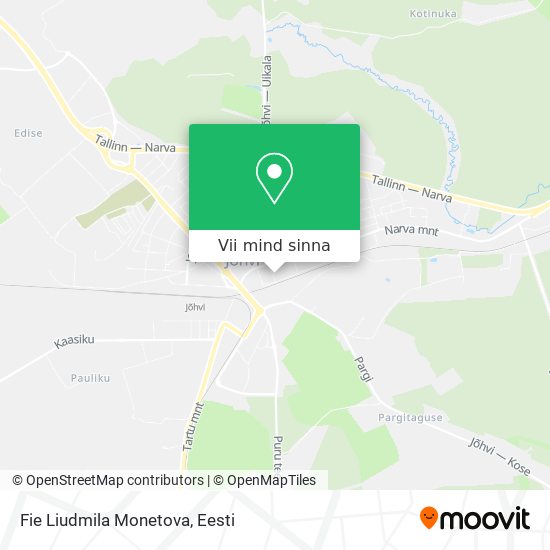 Fie Liudmila Monetova kaart