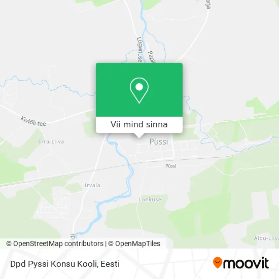 Dpd Pyssi Konsu Kooli kaart