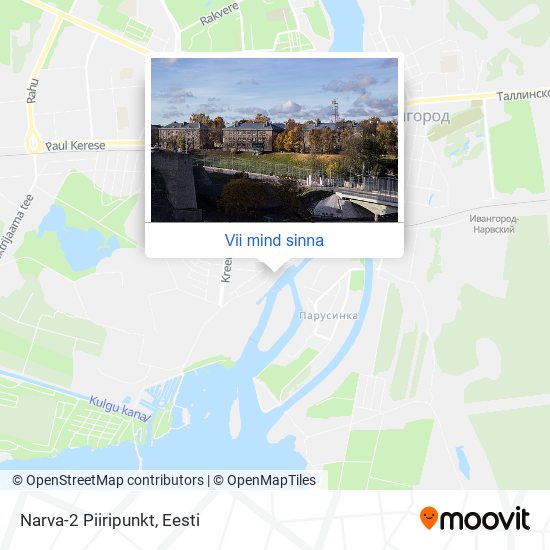 Narva-2 Piiripunkt kaart