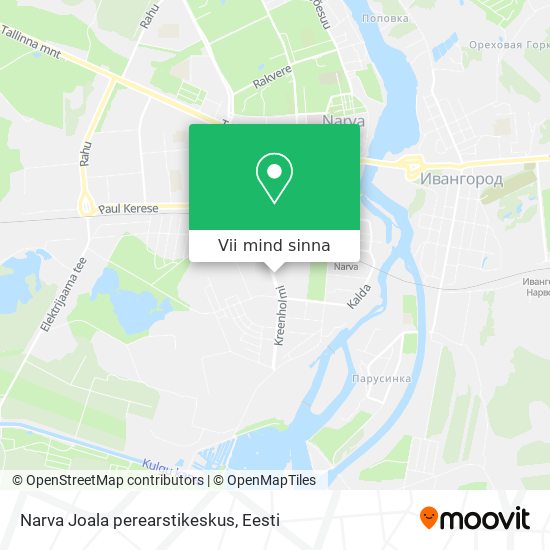 Narva Joala perearstikeskus kaart