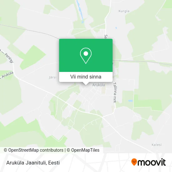Aruküla Jaanituli kaart