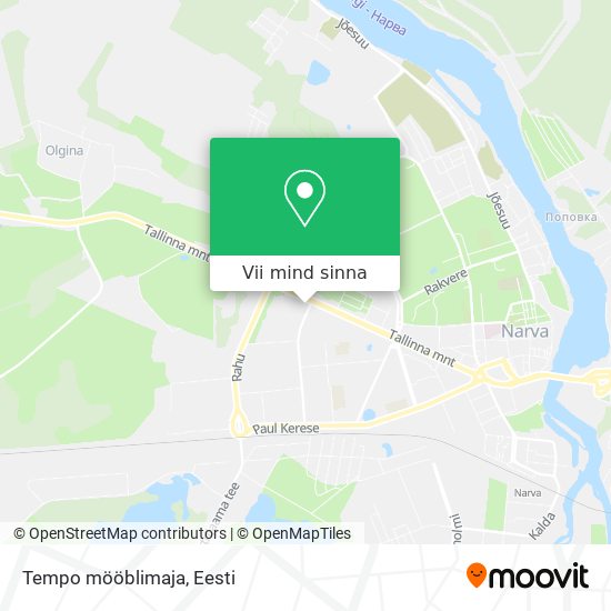 Tempo mööblimaja kaart