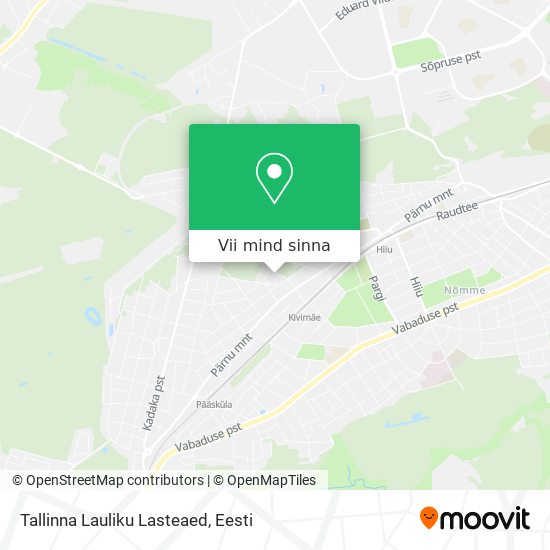 Tallinna Lauliku Lasteaed kaart