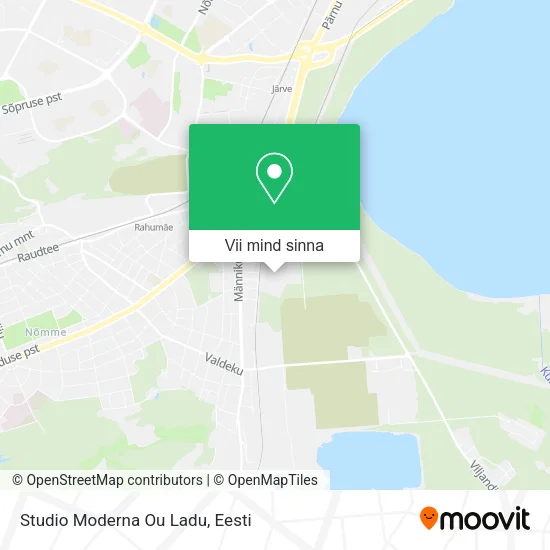 Studio Moderna Ou Ladu kaart