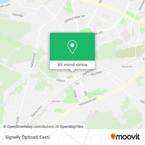 Signelly Õpitoad kaart