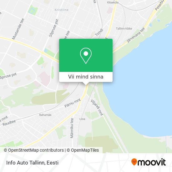 Info Auto Tallinn kaart