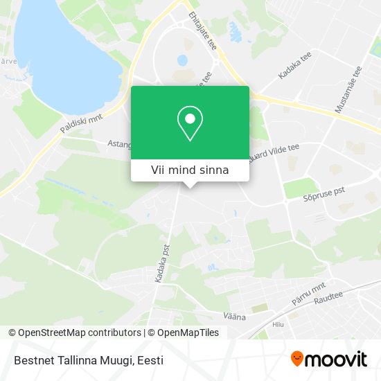 Bestnet Tallinna Muugi kaart
