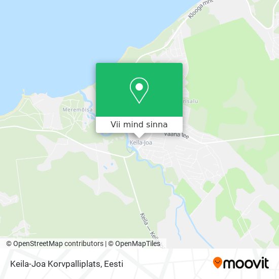 Keila-Joa Korvpalliplats kaart