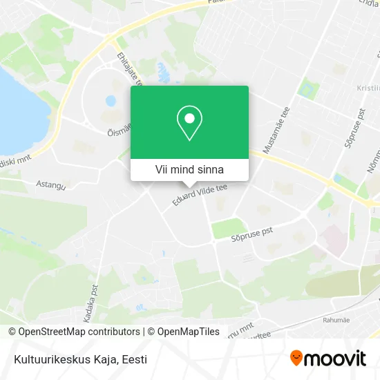 Kultuurikeskus Kaja kaart