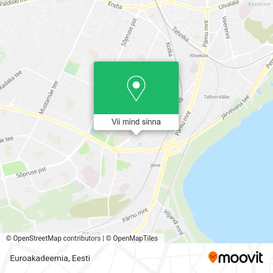 Euroakadeemia kaart