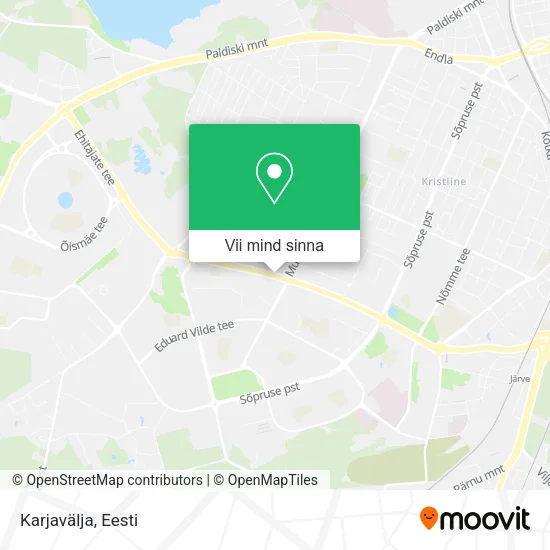 Karjavälja kaart