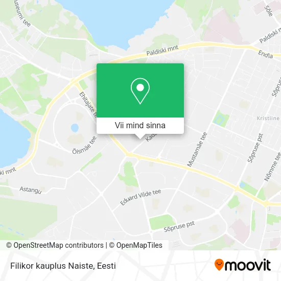 Filikor kauplus Naiste kaart