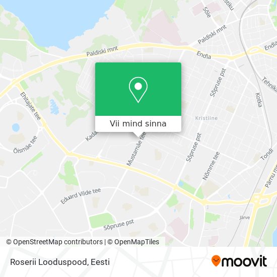 Roserii Looduspood kaart
