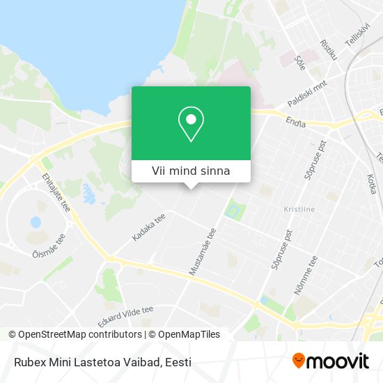 Rubex Mini Lastetoa Vaibad kaart