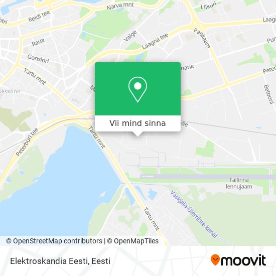 Elektroskandia Eesti kaart