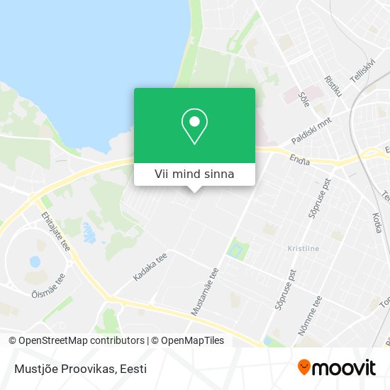 Mustjõe Proovikas kaart