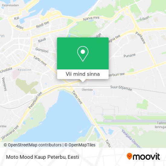 Moto Mood Kaup Peterbu kaart