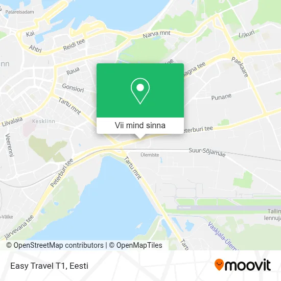 Easy Travel T1 kaart