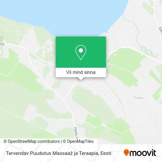 Tervendav Puudutus Massaaž ja Teraapia kaart