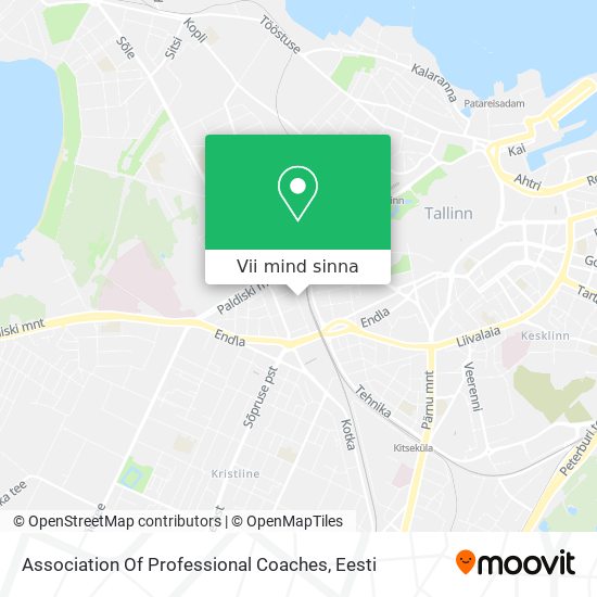 Association Of Professional Coaches kaart
