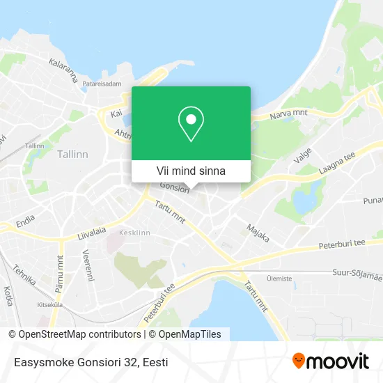 Easysmoke Gonsiori 32 kaart