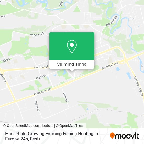 Household Growing Farming Fishing Hunting in Europe 24h kaart