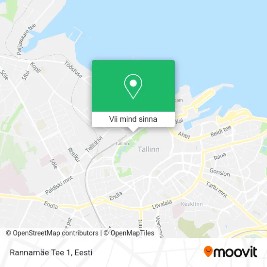 Rannamäe Tee 1 kaart