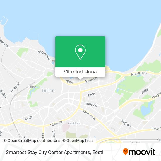 Smartest Stay City Center Apartments kaart