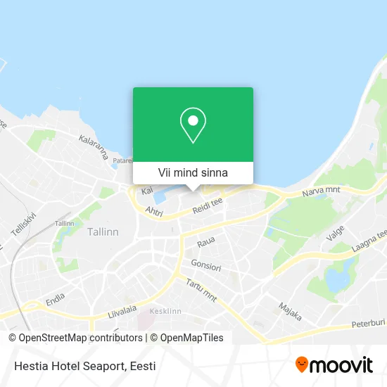 Hestia Hotel Seaport kaart