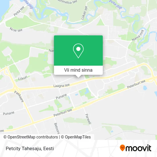 Petcity Tahesaju kaart