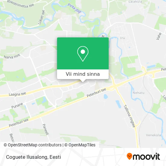 Coguete Ilusalong kaart