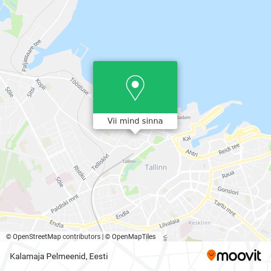 Kalamaja Pelmeenid kaart