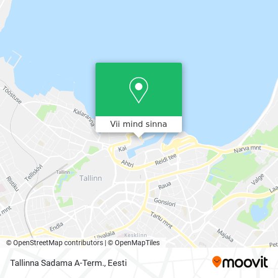 Tallinna Sadama A-Term. kaart