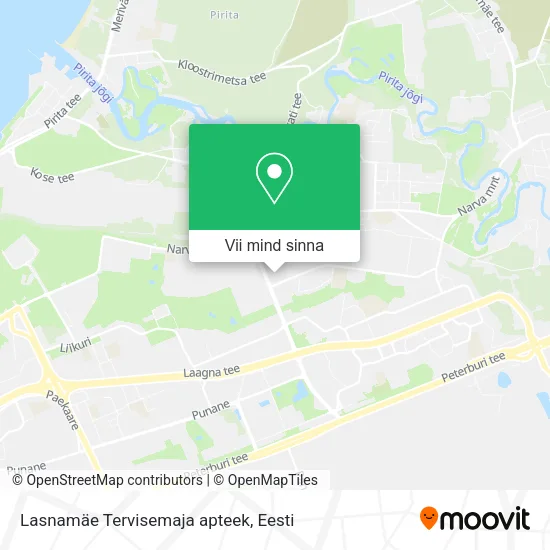 Lasnamäe Tervisemaja apteek kaart