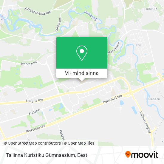 Tallinna Kuristiku Gümnaasium kaart
