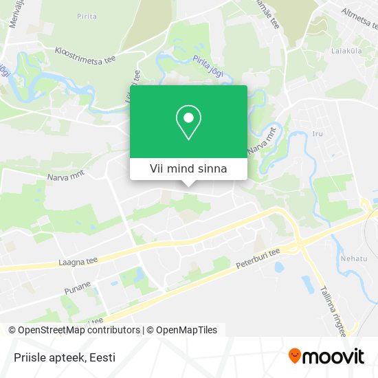 Priisle apteek kaart