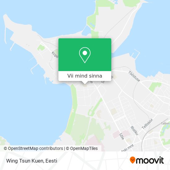 Wing Tsun Kuen kaart