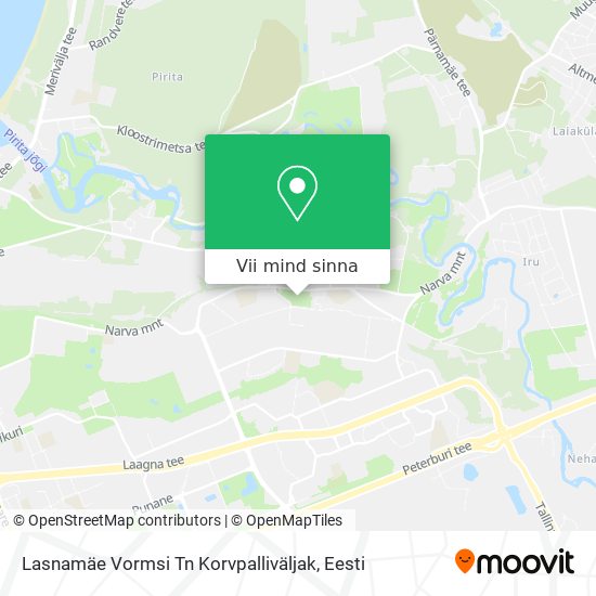 Lasnamäe Vormsi Tn Korvpalliväljak kaart