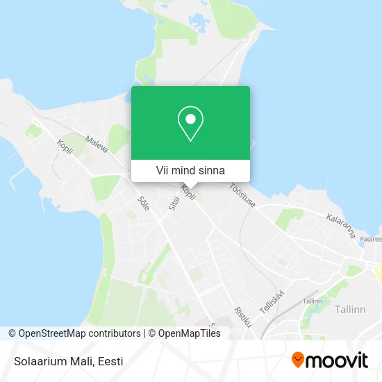 Solaarium Mali kaart