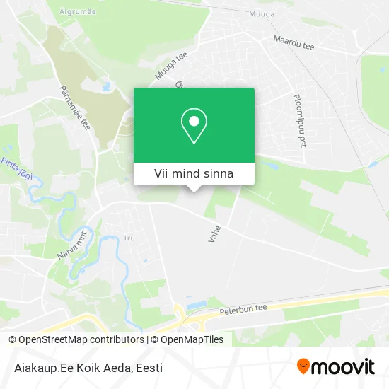 Aiakaup.Ee Koik Aeda kaart