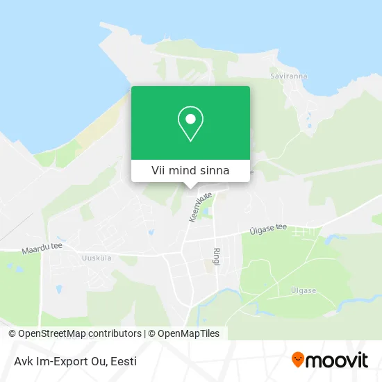 Avk Im-Export Ou kaart