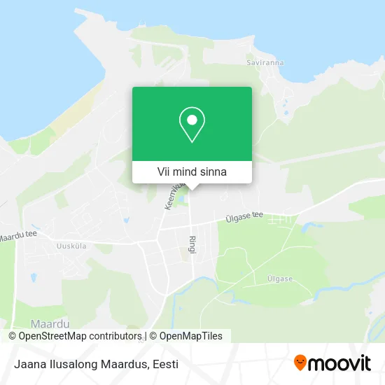 Jaana Ilusalong Maardus kaart