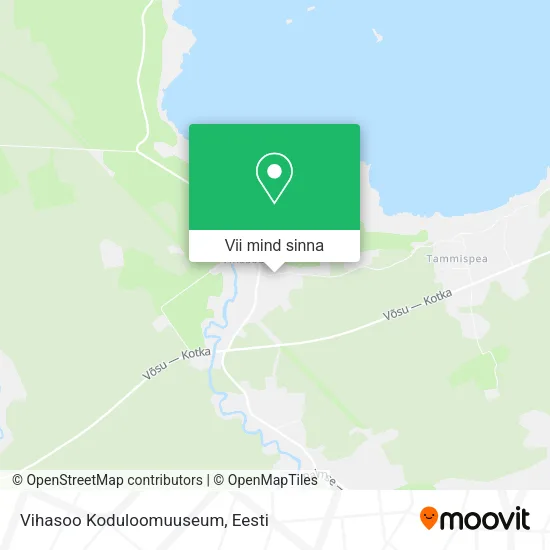 Vihasoo Koduloomuuseum kaart