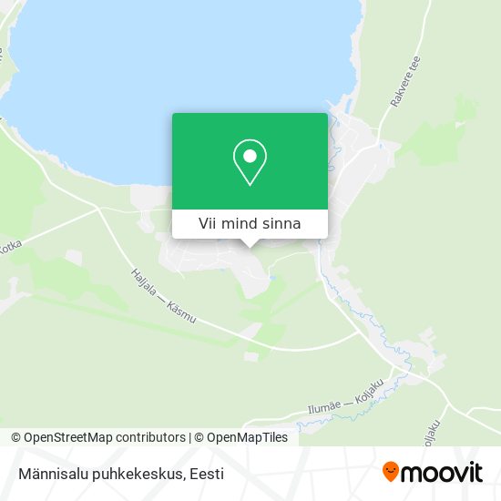 Männisalu puhkekeskus kaart