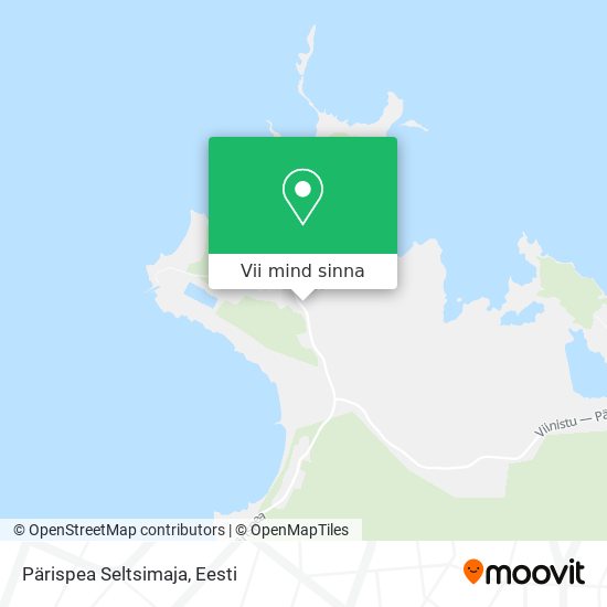 Pärispea Seltsimaja kaart